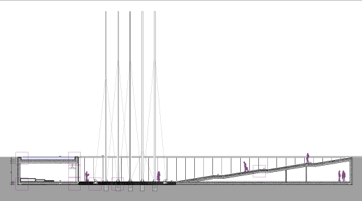 Longitudinal section in detail 