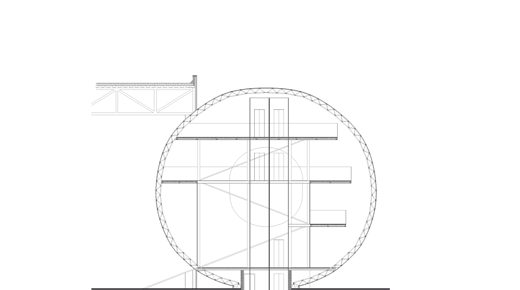 longitudinal section of the “O“