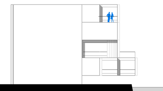 View from north east